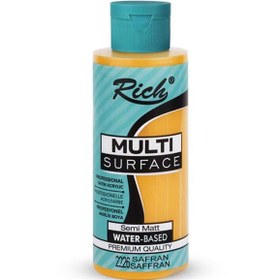 Resim Rich Akrilik Boya Multi Surface 120 CC Safran 2226 