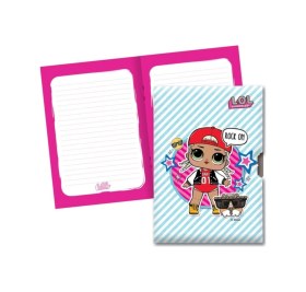 Resim L.o.l. 14x20cm 96 Yaprak Slim Kilitli Hatıra Defteri 70 Gram Karışık 