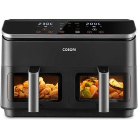 Resim Cosori CAF-R901-AEU 9 İn 1 Çift Sepet 8.5 L 1750 W Çok Fonksiyonlu Fritöz 
