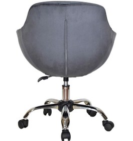 Resim Krom Metal Ayaklı Çocuk Çalışma Sandalyesi 