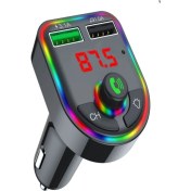 Resim C-613 Bluetooth Fm Transmitter Uyumlu Siyah 