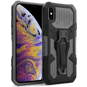 Resim Apple Iphone XS Max Zırh Tank Kılıf Yüksek Koruma 