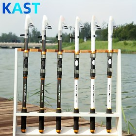 Resim KAST Teleskopik Profesyonel Olta Kamışı, Ultra Hafif Karbon Fiber, Gri ve Beyaz, Taşınabilir, Orta Esneklik, Uzatılabilir Uzunluk Seçenekleri 210cm 240cm 270cm 300cm 360cm, Rahat Tutuşlu, Balıkçılık Ekipmanları ve Malzemeleri, Balıkçılık Aksesuarları ve Malzemeleri, Tatlı ve Tuzlu Su için Uygun 