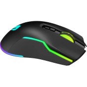 Resim Gamebooster M18 Inferno 2.4ghz Kablosuz Rgb Aydınlatmalı Siyah Profesyonel Gaming Mouse 