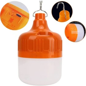 Resim Ayt Ledx LN-OR100G 100 Watt Type-C Şarjlı Taşınabilir Asma Kancalı Kamp Çadır Lambası LED Aydınlatma 1200MAH 3 Modlu 