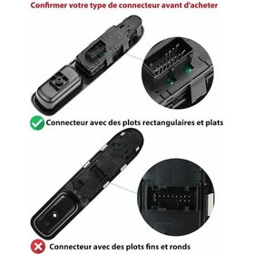 Resim Mufunye Cam Kaldırma 207 Ön Sol Elektrikli Cam Anahtarı 6554.qc, Peugeot 207 Citroen C3 İçin Cam Kaldırma Anahtarı 207 Pencere Kontrolü 207 
