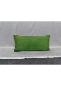 Resim Zehra Abla Halı Yeni El Dokuma Dekoratif Lumbar Kilim Kırlent Yastık Kılıfı 6643 Çok Renkli 