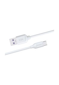 Resim Syrox C109 3.0A 18 W Type-C Hızlı Şarj Ve Data Kablosu 1 M Beyaz (494297039) 