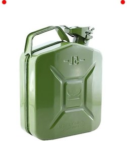 Resim Genel Markalar Dayanıklı Metal Yakıt Taşıma Bidonu 5 Litre 