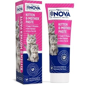 Resim Nova Premium Kıtten & Mother Hairball Malt Paste 