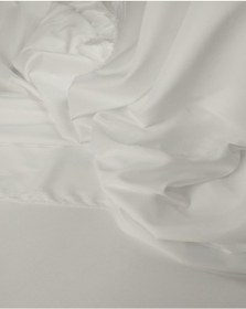 Resim Beyaz Renkte Sentetik Astarlık Kumaş 145x240cm-11001 