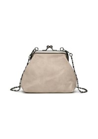 Resim Barcelona K21 Mini Boy Yıkama Deri Burslu Kadın Kese 21-k Barcelona 1907-7 Bej 