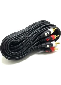 Resim Electroon 2rca 2rca Kablo 5metre Gold Altın Uçlu 