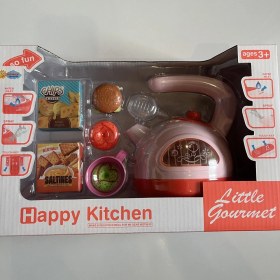 Resim Pilli Işıklı Sesli Duman Çıkaran Kettle Oyun Seti 