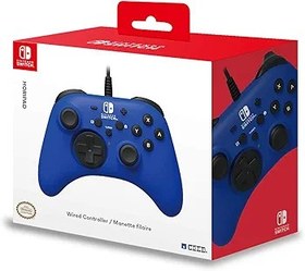 Resim Nintendo Switch Pro Controller Kablolu Oyun Kolu Lisanslı Mavi 