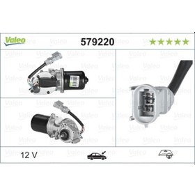Resim VALEO 579220 SİLECEK MOTORU MASTER II III MASTER II 00- 
