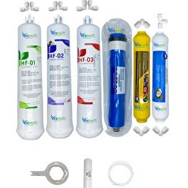 Resim Pemax Water Solutions Kapalı Kasa Su Arıtma Cihazlarına HFT 6'lı ReVerse Osmosis Mebran Mineral-Tatlandırıcı 