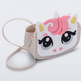 Resim Mini Melissa Dreamy Unicorn Bej Kız Çocuk Çantası | Melflex® Vegan | İkonik Kokulu 
