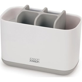Resim Joseph Joseph Büyük Easy-store Diş Fırçalık - Beyaz/gri Beyaz - Gri 