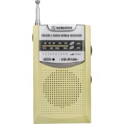 Resim Gold Renk Cep Tipi Analog Fm Radyo VS-R106 (4887) 