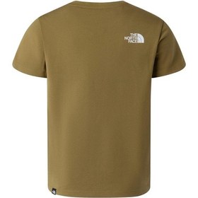 Resim The North Face Teen Sımple Dome Regular Ss Tee Genç Tişört Nf0a87t42el1 Sarı 
