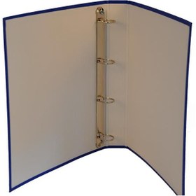 Resim Bafix Talebe Klasörü Pvc 4 Halkalı A4 Mavi 