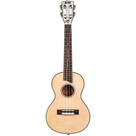Resim Mahalo MP3 Pearl Series Tenor Ukulele (Natural) 