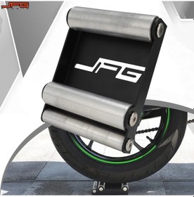 Resim Cloudstore Jfg Racıng Demir Alüminyum Motosiklet Jant Temizlik Sehpası: 180mm Ayarlanabilir Portatif 