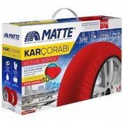 Resim Kar Çorabı Matte 245 60 Lastik R16 Jant Ölçülerine Uyumlu Yüksek 
