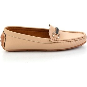 Resim Bej Kadın Loafer Ayakkabı K01309100509 Çok Renkli 