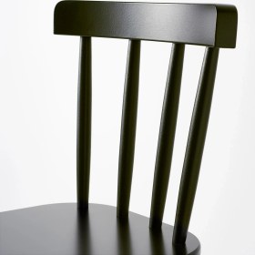 Resim IKEA Agam Siyah Çocuk Sandalyesi 