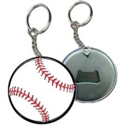 Resim Özcan Tasarım Açacaklı Beyzbol Topu Anahtarlık 