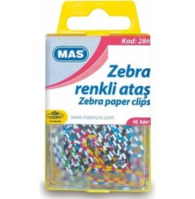 Resim Mas Renkli Zebra Ataç 40'lı 286 5Li 