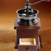 Resim Kahve Çekirdeği Öğütücü Ahşap Manuel Kahve Öğütücü El Paslanmaz Çelik Retro Kahve Spice Mini Burr Değirmen Seramik Millston ile | Elektrikli Kahve Öğütücüler (Yurt Dışından) 