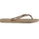 Resim Havaianas Kadın Slim Günlük Parmak Arası Terlik 4000030-3581 Gold Kauçuk Malzeme ile Rahat Kullanım 