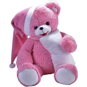 Resim Salaş Uykucu Ayı Pembe 75 Cm 