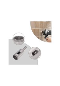 Resim Venoa Cam Mermer Granit Fayans Delici Panç Seti Sulu Kesim 16 Mm 
