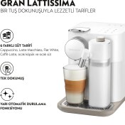 Resim Nespresso F541 Gran Latissima Süt Çözümlü Kahve Makinesi,Beyaz 