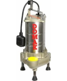 Resim Domak Ast3350 V5 4 Hp 380v Çelik Gövdeli Atık Su Dalgıç Elektropomplar 