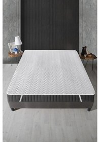 Resim Alez Kapitone Dört Köşe Lastik Yatak Koruyucu 160 200 Cm Renk 