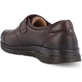 Resim Forelli Golden-g Kadın Deri Comfort Ayakkabı Kahve Kahverengi 