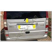 Resim Woc Chrome Mercedes Vito Krom Bagaj Çıtası 2004-2014 Paslanmaz Çe 