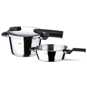 Resim Fissler Vitaquick Bluepoint Düdüklü Tencere Seti 8.0L+ 4.0 Lt 