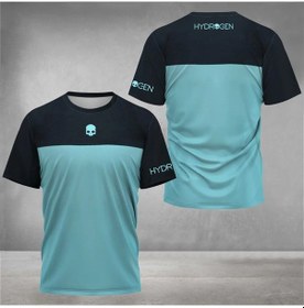 Resim Snapbuy2024 Yaz Erkek Spor Tişörtü Rahat Nefes Kısa Kollu Büyük Boy S-6xlkahverengi Kahverengi 