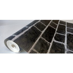 Resim 3 Boyutlu Taş Desenli Duvar Kağıdı (449350394) 