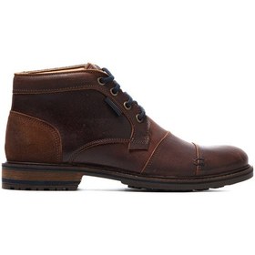 Resim Bot Erkek 10522 021 Wk-john May Orkut Suede Cognac Kahve 