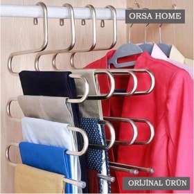 Resim 140 Krom Akıllı Pantolon Askısı 