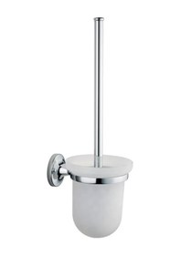 Resim Marin A44948 Tuvalet Fırçalığı, Krom Siyah 