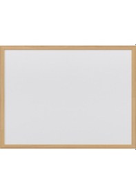 Resim Panda 45 x 60 CM Ahşap Çerçeve Yazı Tahtası-pan226 