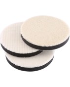 Resim Creatorally 3 Adet 5 Inç Yün Sünger Parlatma Parlatıcı Ağda Pedi Araba Parlatıcı Tampon (Yurt Dışından) 